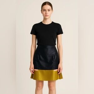 Vintage Prada Silk Blend Skirt, Size IT 44 / US 8